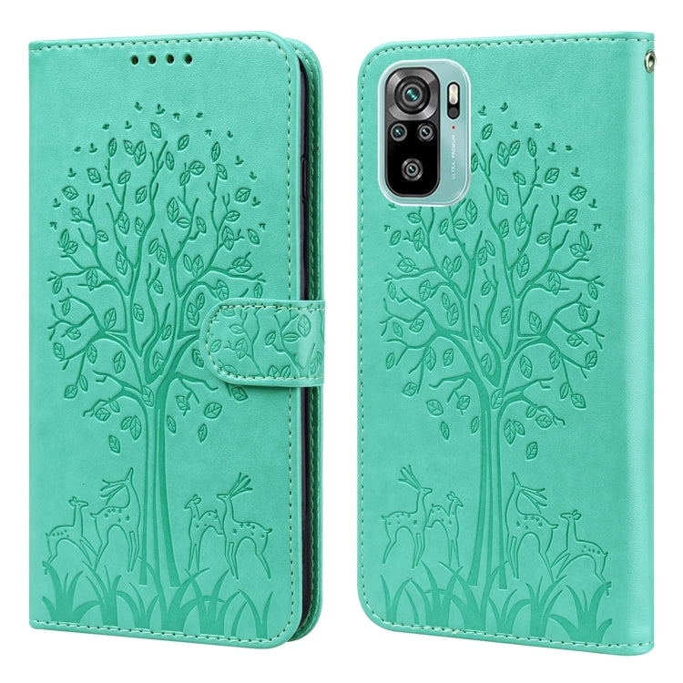 Tree & Deer Pattern Pressed Flip Leather Phone Case, For Nokia 3.4 / 5.4, For Nokia G20 / G10 / 6.3, For Sony Xperia 10 III, For Xiaomi Redmi 9T / 9 Power, For Xiaomi Redmi 10, For Xiaomi Redmi Note 8 2021 / Note 8, For Xiaomi Redmi 9 / Redmi 10X      ...