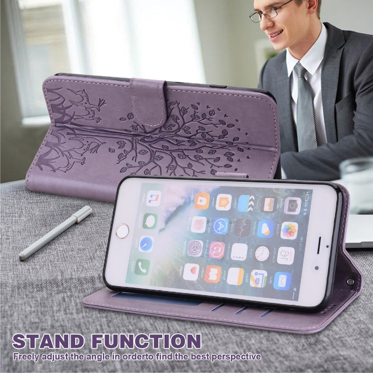 Tree & Deer Pattern Pressed Flip Leather Phone Case, For Xiaomi Redmi Note 10 Pro / Note 10 Pro Max, For Xiaomi Redmi Note 11 4G, For Xiaomi Redmi Note 11 Pro 4G / 5G, For Xiaomi Redmi Note 9 Pro / Note 9 Pro Max, For Xiaomi Redmi 9A                   ...