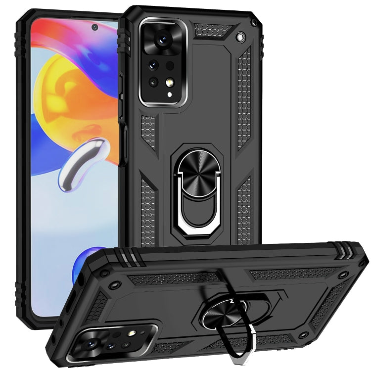 Shockproof TPU + PC Phone Case with Holder, For Xiaomi 12 Pro, For Xiaomi Poco X4 Pro 5G, For Xiaomi Redmi Note 11 Pro, For Motorola Edge 30 Pro, For Google Pixel 6a, For Google Pixel 7, For Google Pixel 7 Pro
