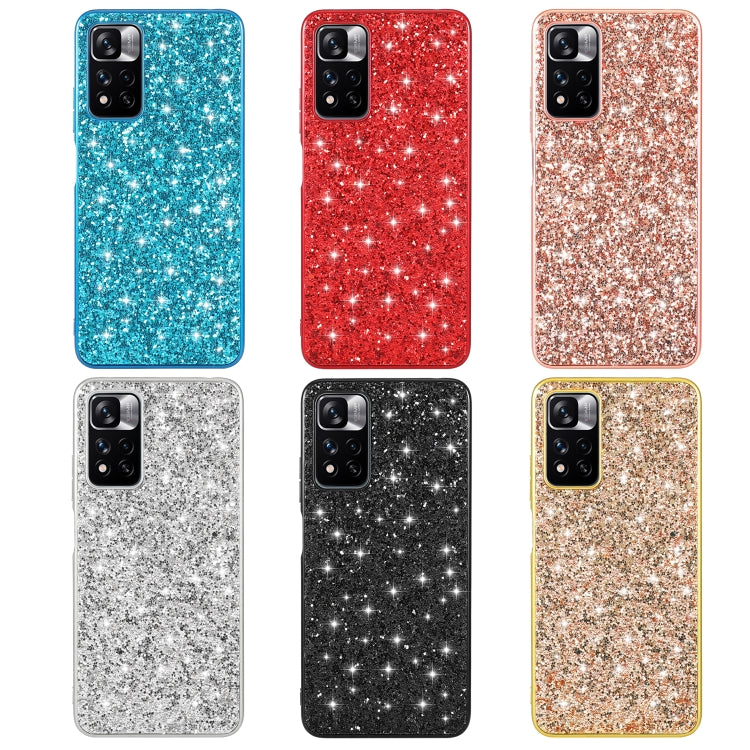 Glitter Powder Shockproof TPU Phone Case, For Xiaomi Redmi Note 11 Pro, For iPhone SE 2022 / SE 2020, For Samsung Galaxy A13 4G, For Samsung Galaxy A23, For Samsung Galaxy A53 5G