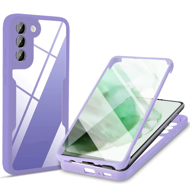 Acrylic + TPU 360 Degrees Full Coverage Shockproof Phone Case, For Samsung Galaxy A10s, For Samsung Galaxy A12, For Samsung Galaxy M52 5G, For Samsung Galaxy S22 5G, For Samsung Galaxy S22+ 5G, For Samsung Galaxy S22 Ultra 5G, For Samsung Galaxy A21s  ...