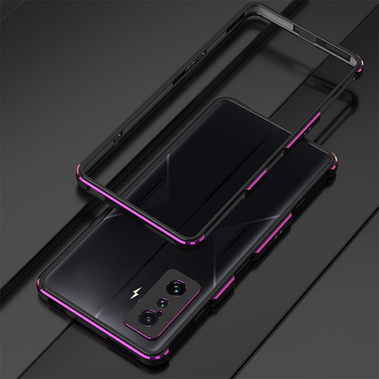 Aurora Lens Protector + Metal Frame Phone Case, For Xiaomi Redmi K50 Gaming