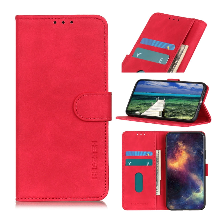 KHAZNEH Retro Texture Leather Phone Case, For OPPO Find X5, For Xiaomi Redmi 10C/Redmi 10 India/Redmi 10 Power/Poco C40, For Xiaomi Redmi K40S/Redmi K40S Pro 5G/Xiaomi Poco F4 5G, For Xiaomi Redmi K50 / K50 Pro