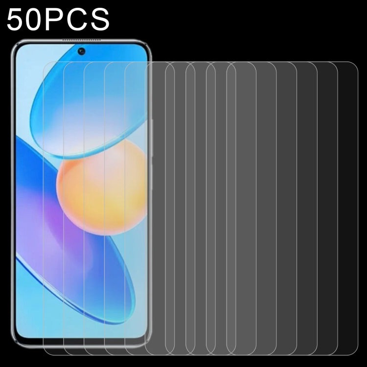 50 PCS 0.26mm 9H 2.5D Tempered Glass Film, For Honor 30 / X9 / X9 5G / Magic4 Lite / X40 GT(50 PCS), For Honor Play6T(50 PCS), For Honor Play6T Pro(50 PCS), For Motorola Moto G Stylus 5G 2022(50 PCS)