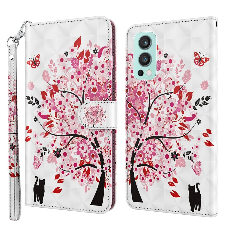 3D Painting Pattern TPU + PU Leather Phone Case, For OnePlus 9RT 5G, For OnePlus Nord 2 5G, For OnePlus Nord CE 5G, For OnePlus Nord N200 5G