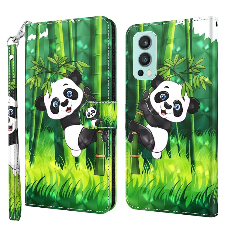 3D Painting Pattern TPU + PU Leather Phone Case, For OnePlus 9RT 5G, For OnePlus Nord 2 5G, For OnePlus Nord CE 5G, For OnePlus Nord N200 5G