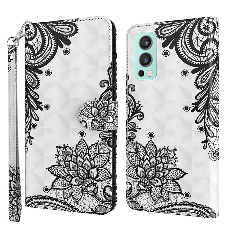 3D Painting Pattern TPU + PU Leather Phone Case, For OnePlus 9RT 5G, For OnePlus Nord 2 5G, For OnePlus Nord CE 5G, For OnePlus Nord N200 5G
