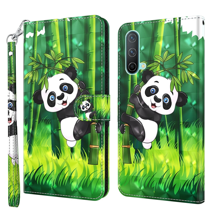 3D Painting Pattern TPU + PU Leather Phone Case, For OnePlus 9RT 5G, For OnePlus Nord 2 5G, For OnePlus Nord CE 5G, For OnePlus Nord N200 5G