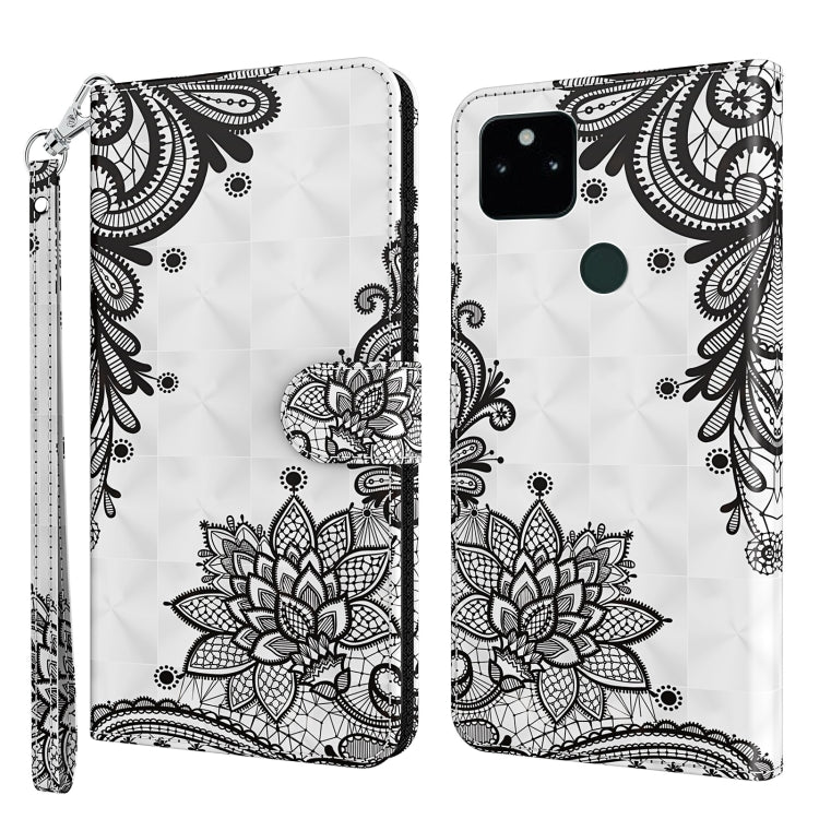 3D Painting Pattern TPU + PU Leather Phone Case, For Google Pixel 5a 5G, For Google Pixel 6, For Google Pixel 6 Pro, For Google Pixel 7 5G