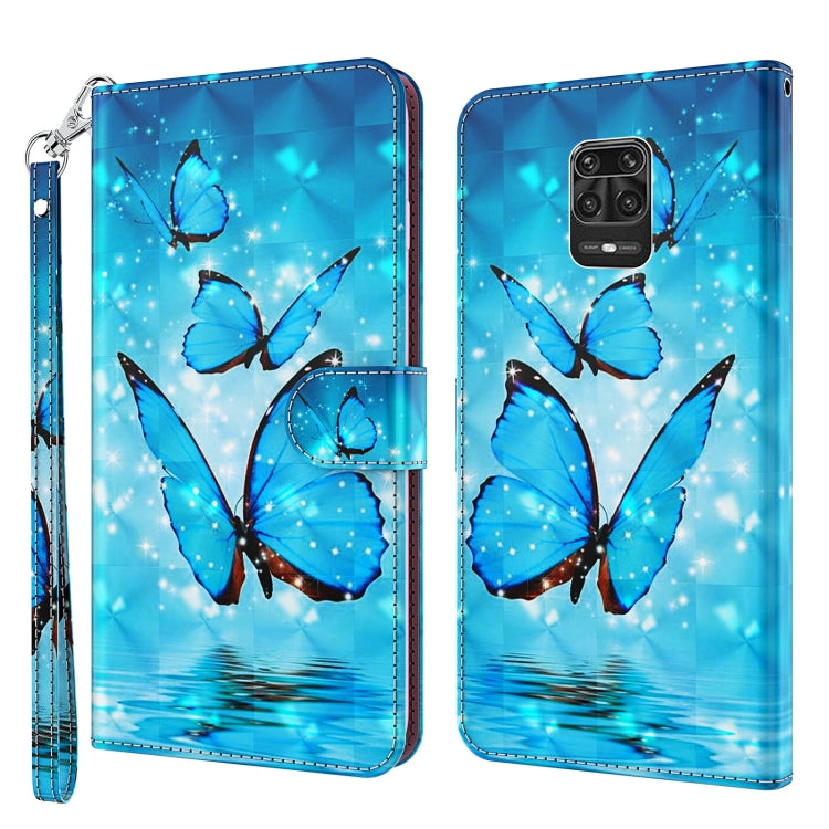 3D Painting Pattern TPU + PU Leather Phone Case, For Xiaomi Poco M4 Pro, For Xiaomi Poco X4 Pro 5G, For Xiaomi Redmi Note 10 Lite, For Xiaomi Redmi Note 11