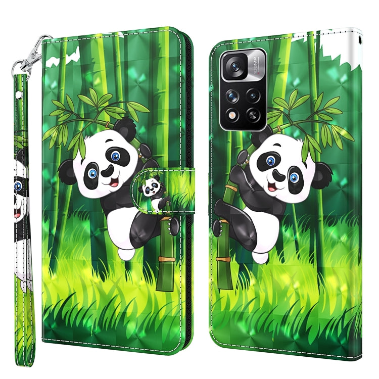 3D Painting Pattern TPU + PU Leather Phone Case, For Xiaomi Redmi Note 11 Pro / 11 Pro+, For Xiaomi Redmi Note 8 2021, For Xiaomi Redmi 10, For Xiaomi Redmi 10C International Version