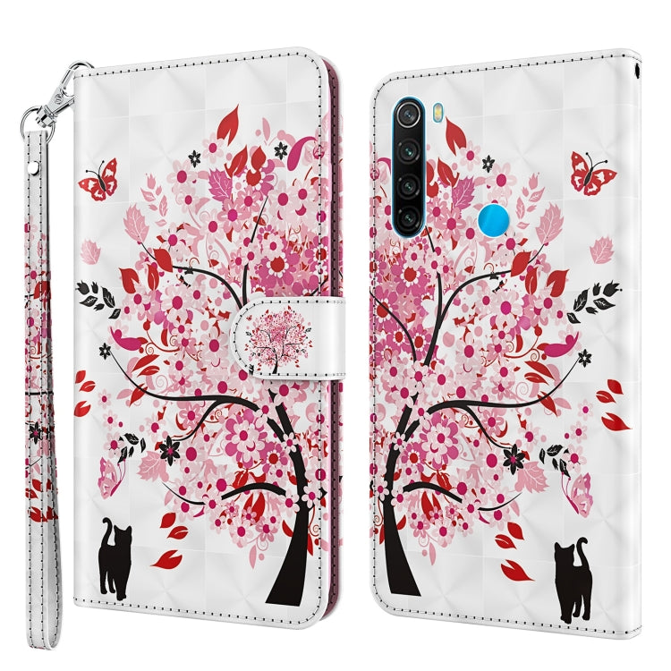 3D Painting Pattern TPU + PU Leather Phone Case, For Xiaomi Redmi Note 11 Pro / 11 Pro+, For Xiaomi Redmi Note 8 2021, For Xiaomi Redmi 10, For Xiaomi Redmi 10C International Version