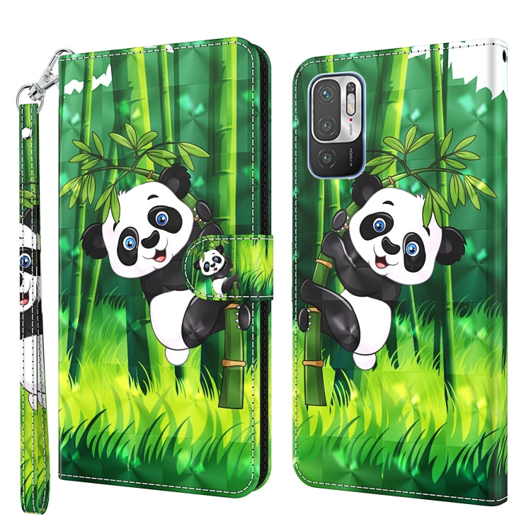3D Painting Pattern TPU + PU Leather Phone Case, For Xiaomi Redmi Note 10 / 10S, For Xiaomi Redmi Note 10 5G, For Xiaomi Redmi Note 11 4G International, For Xiaomi Redmi Note 11 Pro 4G / 5G International Version