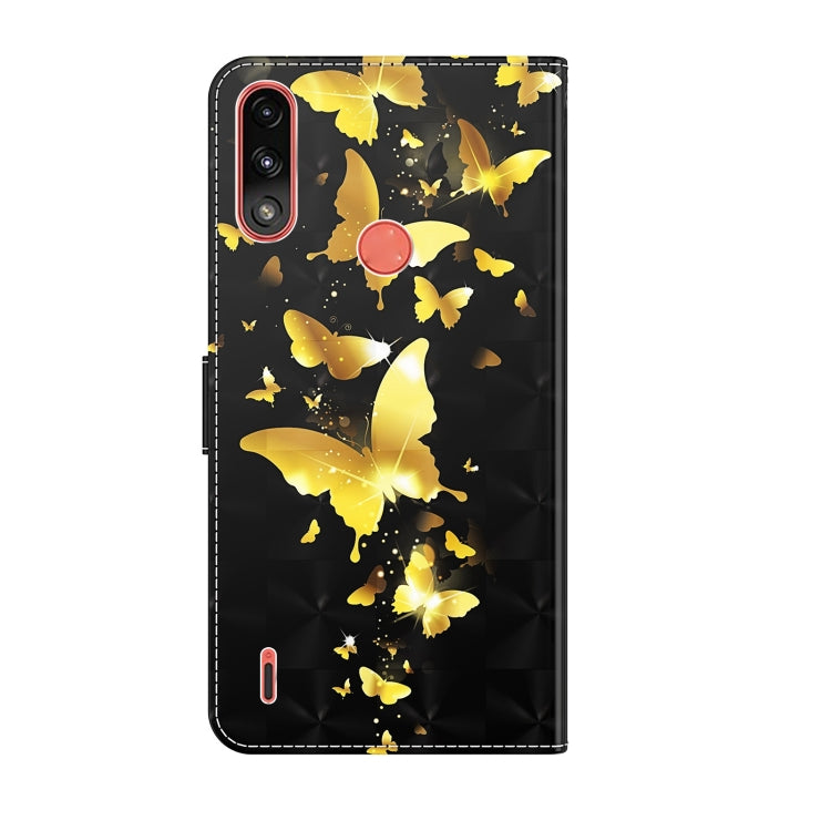3D Painting Pattern TPU + PU Leather Phone Case, For Motorola Moto E7i Power / E7 Power, For Motorola Moto E20 / E30 / E40, For Motorola Moto G22, For Motorola Moto G30 / G20 / G10