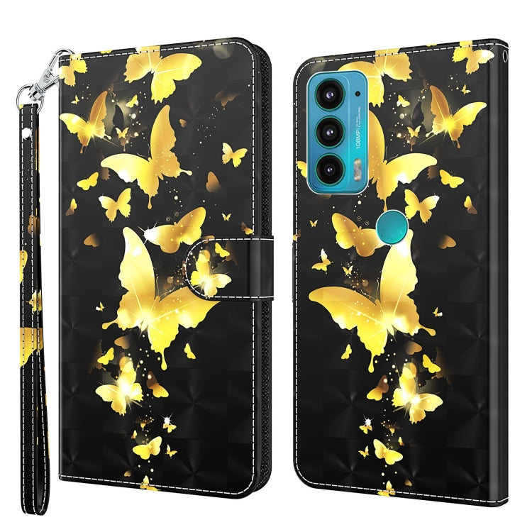 3D Painting Pattern TPU + PU Leather Phone Case, For Motorola Moto E7i Power / E7 Power, For Motorola Moto E20 / E30 / E40, For Motorola Moto G22, For Motorola Moto G30 / G20 / G10