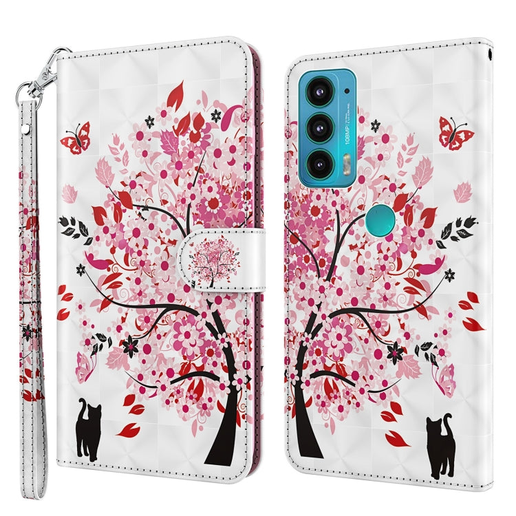 3D Painting Pattern TPU + PU Leather Phone Case, For Motorola Moto E7i Power / E7 Power, For Motorola Moto E20 / E30 / E40, For Motorola Moto G22, For Motorola Moto G30 / G20 / G10