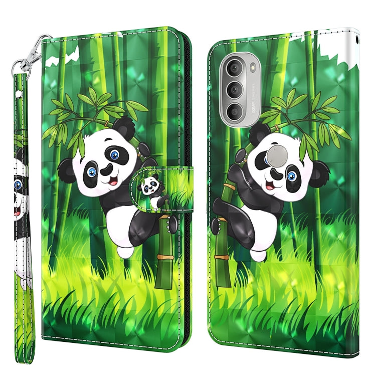 3D Painting Pattern TPU + PU Leather Phone Case, For Motorola Moto G31 / G41, For Motorola Moto G50, For Motorola Moto G51 5G, For Motorola Moto G60
