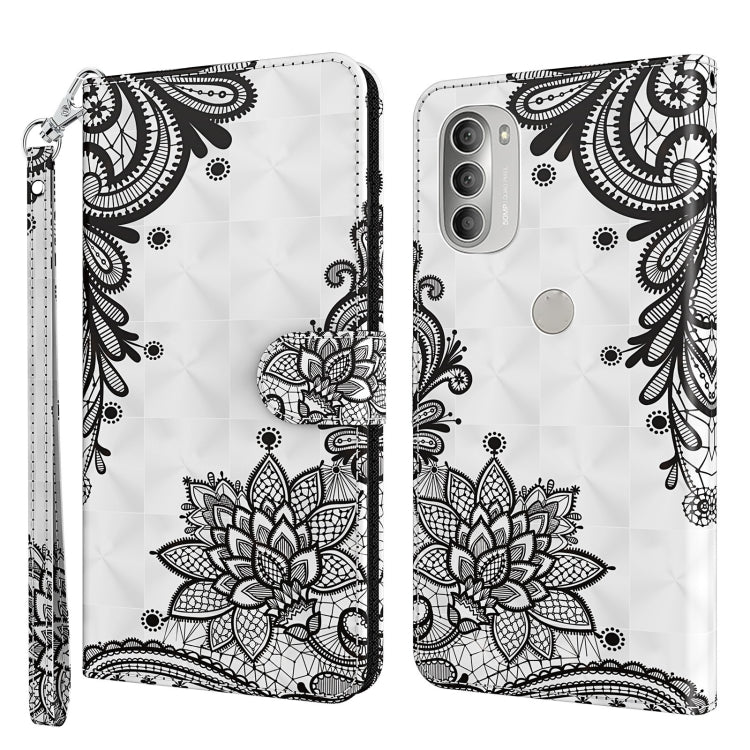 3D Painting Pattern TPU + PU Leather Phone Case, For Motorola Moto G31 / G41, For Motorola Moto G50, For Motorola Moto G51 5G, For Motorola Moto G60