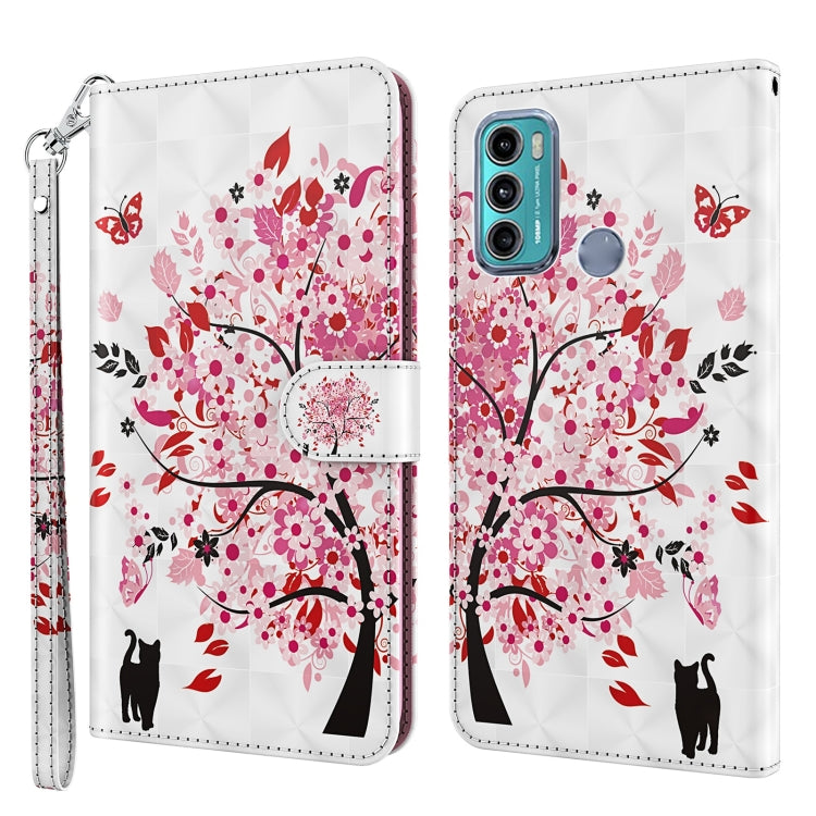 3D Painting Pattern TPU + PU Leather Phone Case, For Motorola Moto G31 / G41, For Motorola Moto G50, For Motorola Moto G51 5G, For Motorola Moto G60