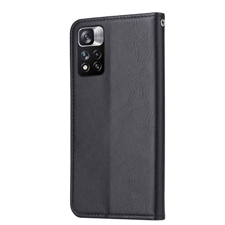 Knead Skin Texture Horizontal Flip Leather Case, For Xiaomi Redmi Note 11 Pro 4G Global, For Xiaomi Redmi Note 11S / Note 11 4G Global