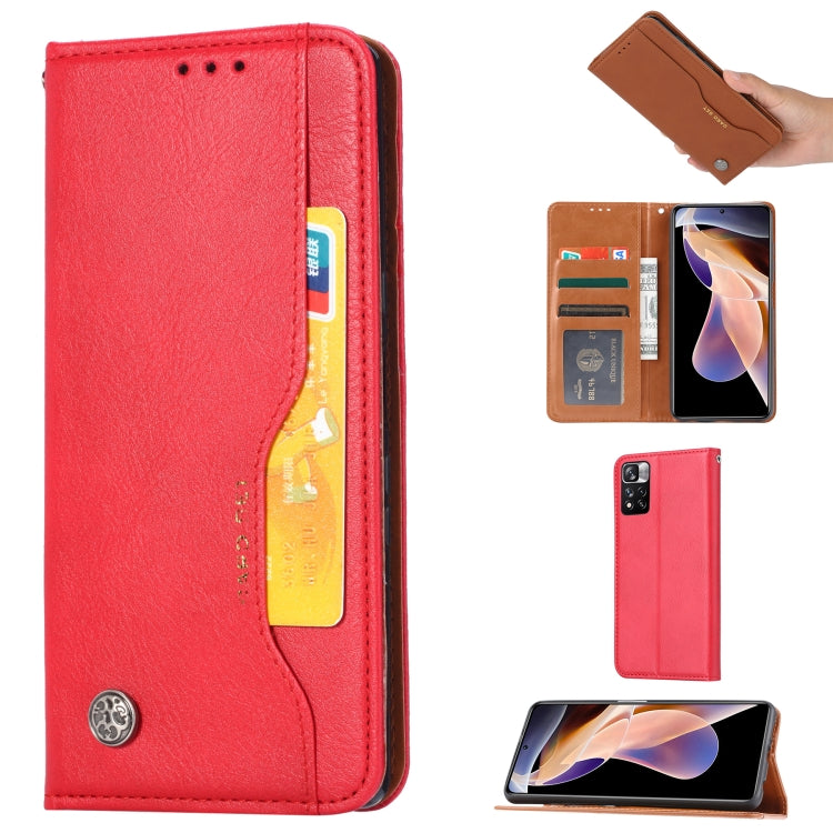 Knead Skin Texture Horizontal Flip Leather Case, For Xiaomi Redmi Note 11 Pro 4G Global, For Xiaomi Redmi Note 11S / Note 11 4G Global