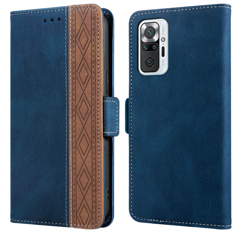 Stitching Side-Magnetic RFID Leather Phone Case, For Xiaomi Redmi 9, For Xiaomi Redmi 9A, For Xiaomi Redmi 9C, For Xiaomi Redmi 9T, For Xiaomi Redmi Note 9 Pro 4G / 9S, For Xiaomi Redmi Note 9 / 10X, For Xiaomi Redmi Note 9T 5G                         ...