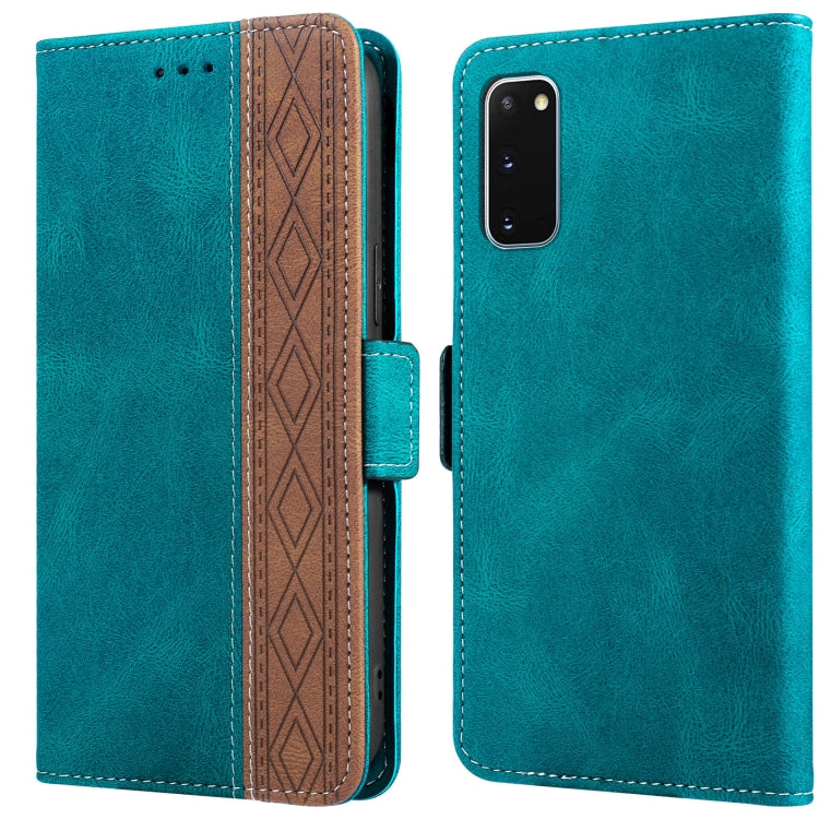 Stitching Side-Magnetic RFID Leather Phone Case, For Samsung Galaxy A53 5G, For Samsung Galaxy A72 4G / 5G, For Samsung Galaxy A73 5G, For Samsung Galaxy S10, For Samsung Galaxy S10+, For Samsung Galaxy S20, For Samsung Galaxy S20 FE 5G                ...