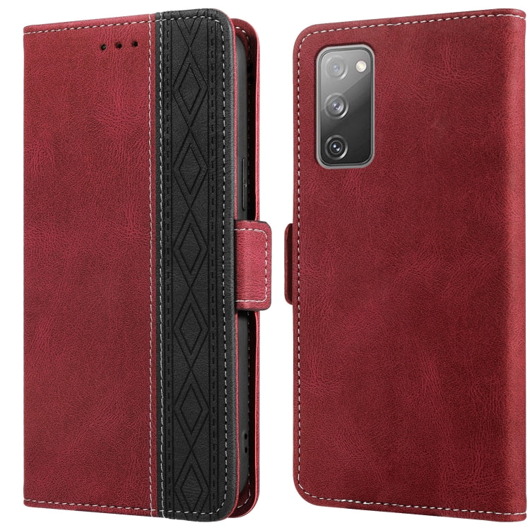 Stitching Side-Magnetic RFID Leather Phone Case, For Samsung Galaxy A53 5G, For Samsung Galaxy A72 4G / 5G, For Samsung Galaxy A73 5G, For Samsung Galaxy S10, For Samsung Galaxy S10+, For Samsung Galaxy S20, For Samsung Galaxy S20 FE 5G                ...