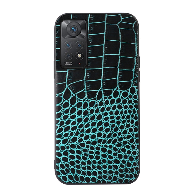 Crocodile Top Layer Cowhide Leather Case, For Xiaomi Redmi Note 11 Pro Global, For Samsung Galaxy A23 4G, For Samsung Galaxy A33 5G, For Samsung Galaxy A53 5G, For Samsung Galaxy A73 5G