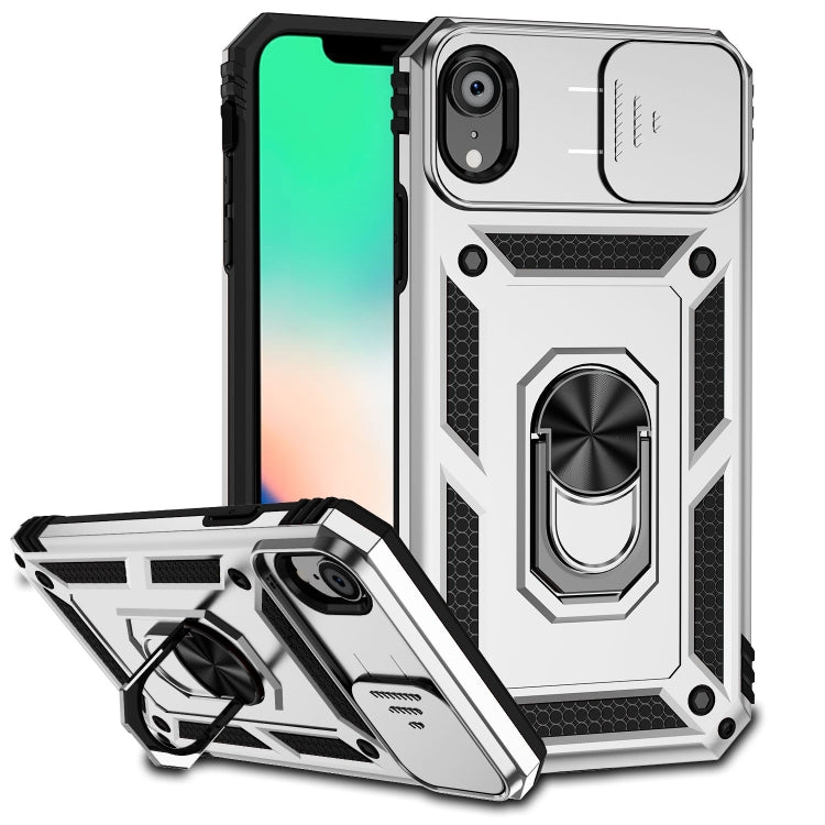 Sliding Camshield Holder Phone Case, For iPhone XR, For iPhone XS / X, For iPhone XS Max, For iPhone 12 mini, For iPhone SE 2022 / SE 2020 / 8 / 7 / 6, For iPhone 8 Plus / 7 Plus / 6 Plus
