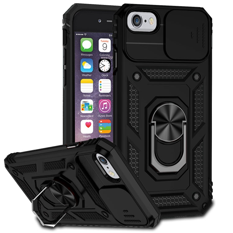 Sliding Camshield Holder Phone Case, For iPhone XR, For iPhone XS / X, For iPhone XS Max, For iPhone 12 mini, For iPhone SE 2022 / SE 2020 / 8 / 7 / 6, For iPhone 8 Plus / 7 Plus / 6 Plus