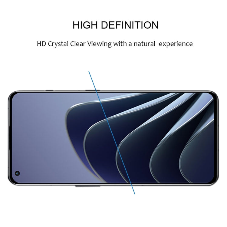25 PCS 3D Curved Edge Full Screen Tempered Glass Film, For OnePlus 10 Pro(25 PCS)