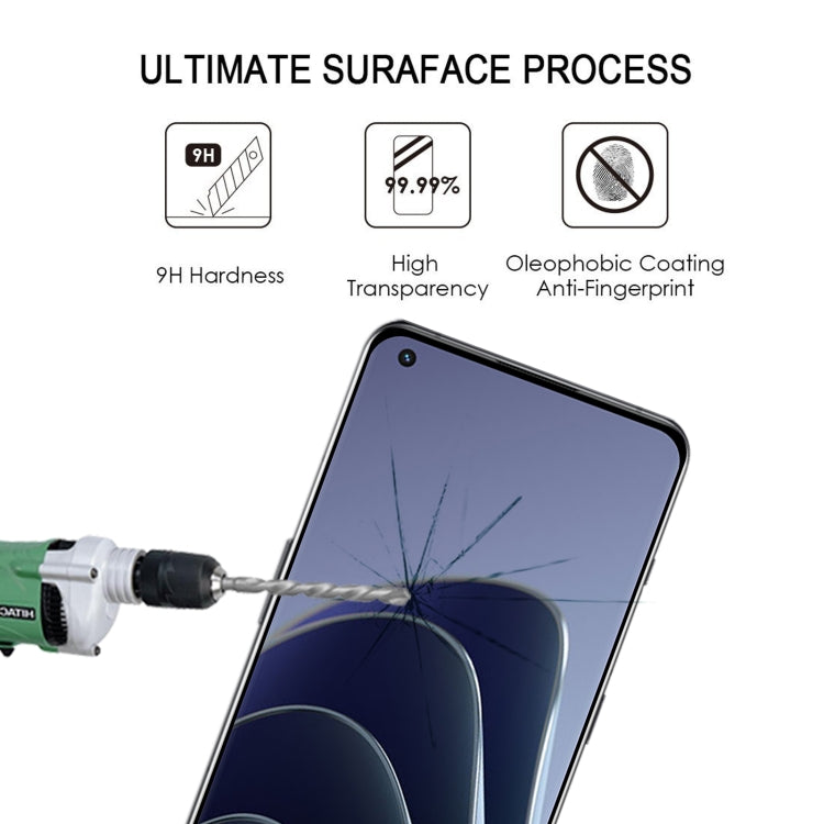 25 PCS 3D Curved Edge Full Screen Tempered Glass Film, For OnePlus 10 Pro(25 PCS)