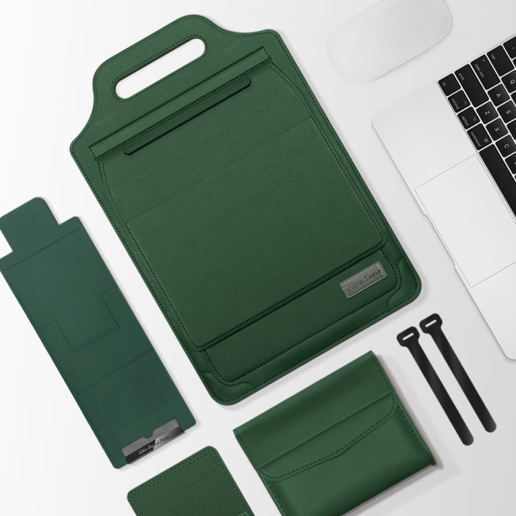 Multifunctional Mouse Pad Stand Handheld Laptop Bag, 12 inch, 13 inch, 15 inch