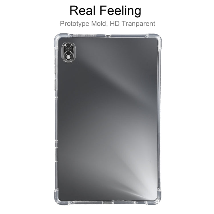 0.75mm Four-corner Shockproof Transparent TPU Tablet Case, For Lenovo Legion Y700, For OPPO Pad