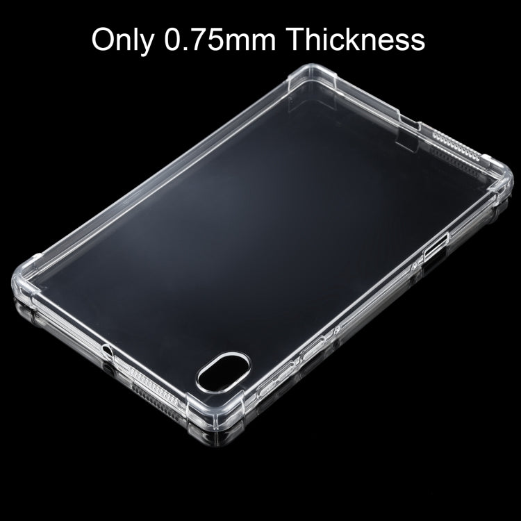 0.75mm Four-corner Shockproof Transparent TPU Tablet Case, For Lenovo Legion Y700, For OPPO Pad