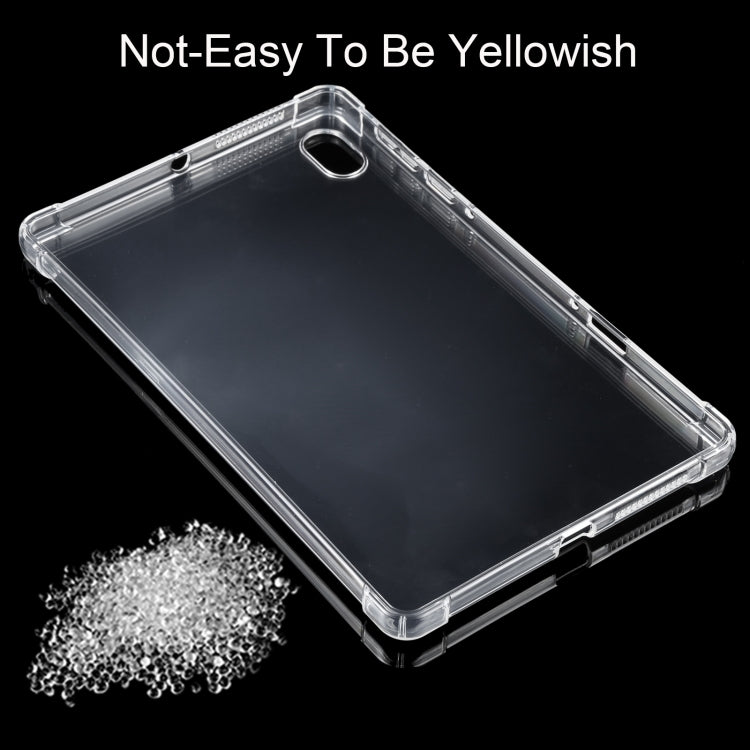 0.75mm Four-corner Shockproof Transparent TPU Tablet Case, For Lenovo Legion Y700, For OPPO Pad
