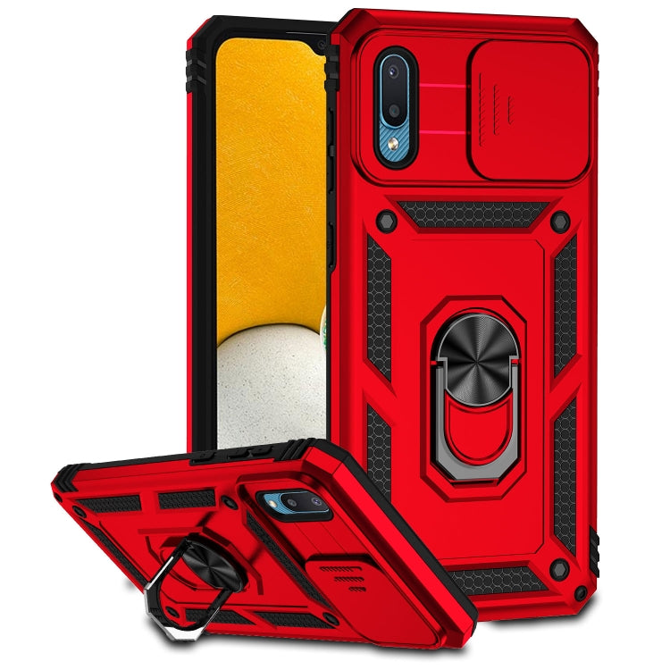 Sliding Camshield Holder Phone Case, For Samsung Galaxy A02, For Samsung Galaxy A02s / A03s 166mm, For Samsung Galaxy A12, For Samsung Galaxy A13 5G, For Samsung Galaxy A22 4G, For Samsung Galaxy A22 5G, For Samsung Galaxy A23