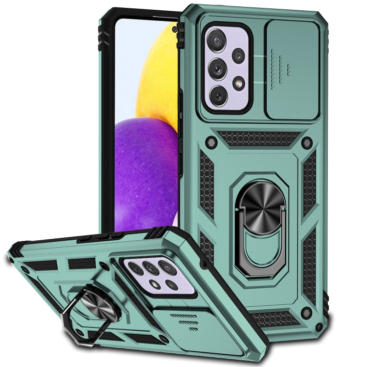 Sliding Camshield Holder Phone Case, For Samsung Galaxy A23 5G, For Samsung Galaxy A33 5G, For Samsung Galaxy A52 5G / 4G, For Samsung Galaxy A53 5G, For Samsung Galaxy A72 5G / 4G, For Samsung Galaxy A73 5G, For Samsung Galaxy J7 Prime