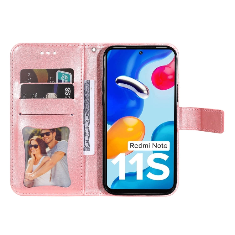 7-petal Flowers Embossing Pattern Horizontal Flip Leather Case, For Xiaomi Redmi Note 11 4G(Global), For Xiaomi Redmi Note 11 Pro 4G, For OPPO Realme 9i / A36 4G / A76 4G(Global), For OPPO Realme 9 Pro+, For OPPO Realme GT2 Pro                         ...
