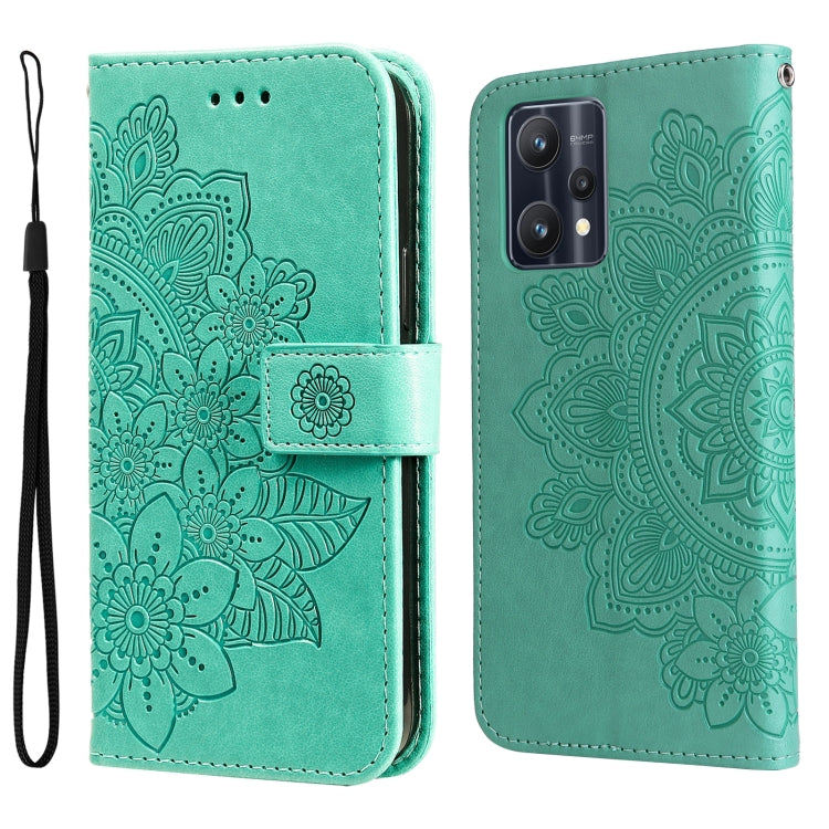 7-petal Flowers Embossing Pattern Horizontal Flip Leather Case, For Xiaomi Redmi Note 11 4G(Global), For Xiaomi Redmi Note 11 Pro 4G, For OPPO Realme 9i / A36 4G / A76 4G(Global), For OPPO Realme 9 Pro+, For OPPO Realme GT2 Pro                         ...