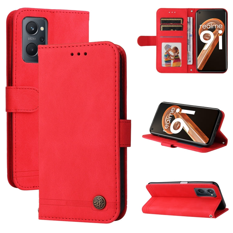 Skin Feel Life Tree Metal Button Horizontal Flip Leather Case, For Xiaomi Redmi Note 11 4G(Global), For Xiaomi Redmi Note 11 Pro 4G, For OPPO Realme 9i / A36 4G / A76 4G(Global), For OPPO Realme GT2 Pro, For OPPO Realme 9 Pro+                          ...