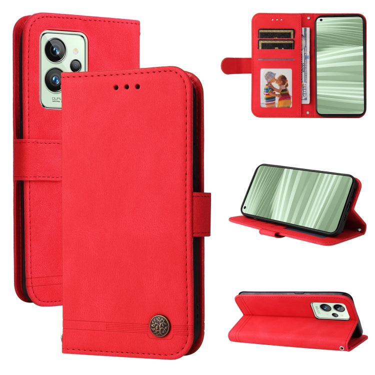 Skin Feel Life Tree Metal Button Horizontal Flip Leather Case, For Xiaomi Redmi Note 11 4G(Global), For Xiaomi Redmi Note 11 Pro 4G, For OPPO Realme 9i / A36 4G / A76 4G(Global), For OPPO Realme GT2 Pro, For OPPO Realme 9 Pro+                          ...