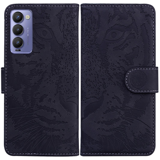 Tiger Embossing Pattern Horizontal Flip Leather Phone Case, For Tecno Camon 18 / 18P, For Tecno Camon 18 Premier, For Tecno Camon 18i, For Tecno Phantom X, For Tecno Pop 5 LTE BD4, For Tecno Pop 5P, For Tecno Pova 2, For Tecno Pova LD7