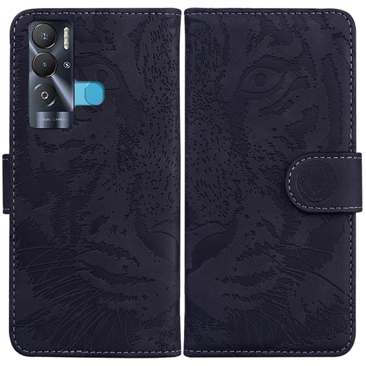 Tiger Embossing Pattern Horizontal Flip Leather Phone Case, For Tecno Pova Neo LE6, For Tecno Spark 7 Pro, For Tecno Spark 8 / 8T, For Tecno Spark 8P, For Tecno Spark Go 2022 / Spark 8C