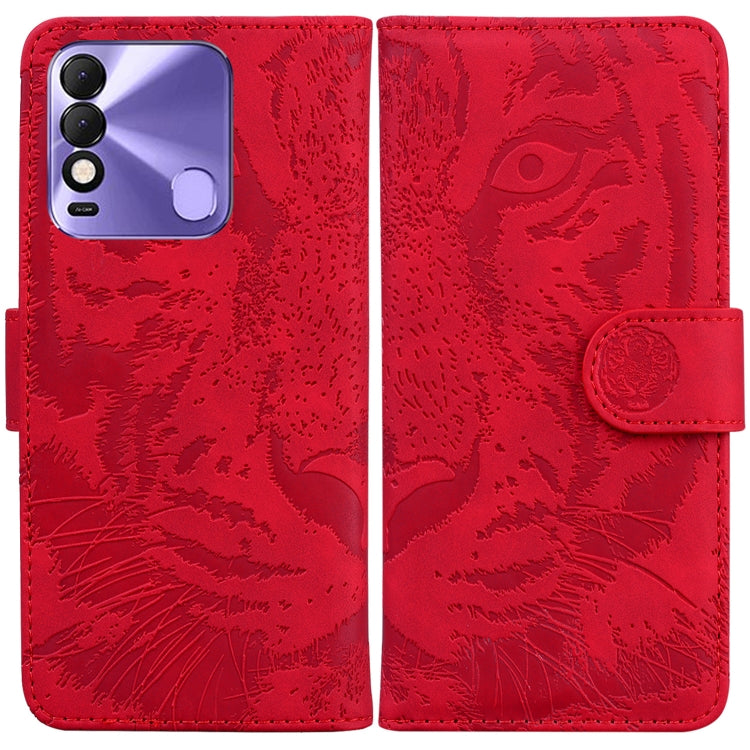 Tiger Embossing Pattern Horizontal Flip Leather Phone Case, For Tecno Pova Neo LE6, For Tecno Spark 7 Pro, For Tecno Spark 8 / 8T, For Tecno Spark 8P, For Tecno Spark Go 2022 / Spark 8C