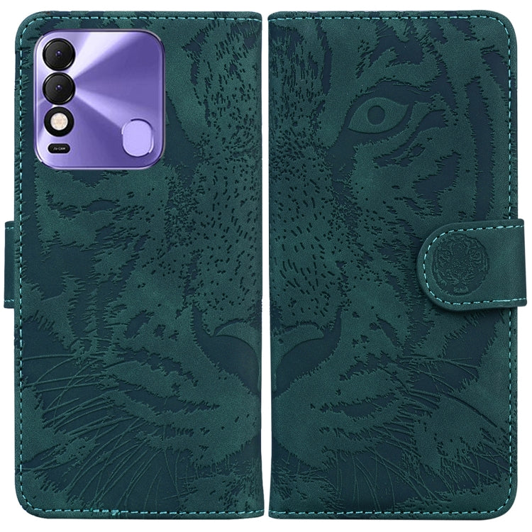 Tiger Embossing Pattern Horizontal Flip Leather Phone Case, For Tecno Pova Neo LE6, For Tecno Spark 7 Pro, For Tecno Spark 8 / 8T, For Tecno Spark 8P, For Tecno Spark Go 2022 / Spark 8C