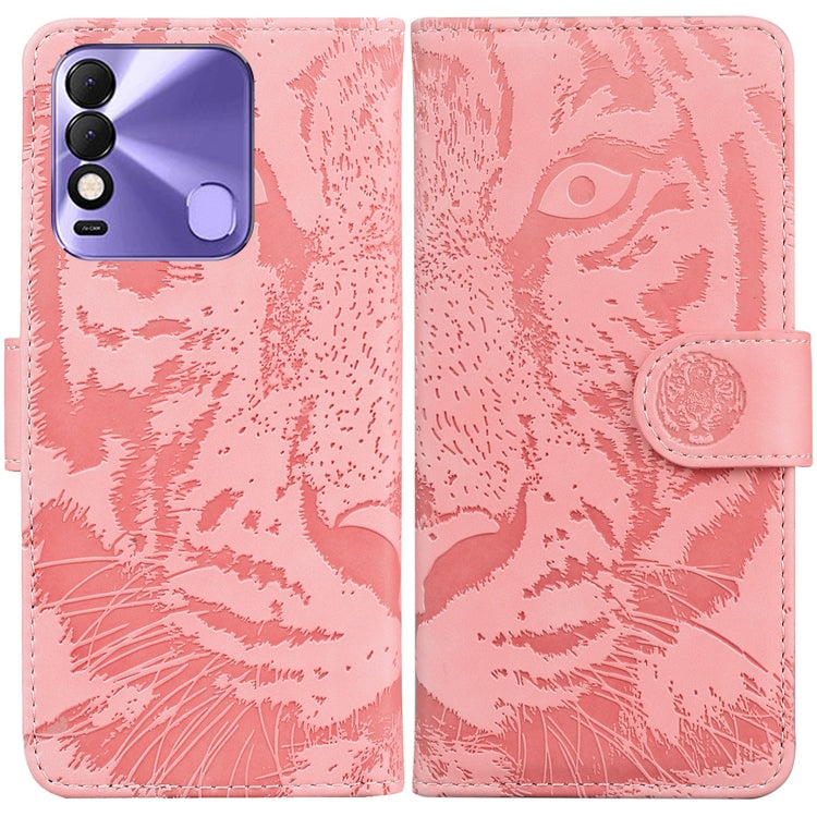 Tiger Embossing Pattern Horizontal Flip Leather Phone Case, For Tecno Pova Neo LE6, For Tecno Spark 7 Pro, For Tecno Spark 8 / 8T, For Tecno Spark 8P, For Tecno Spark Go 2022 / Spark 8C