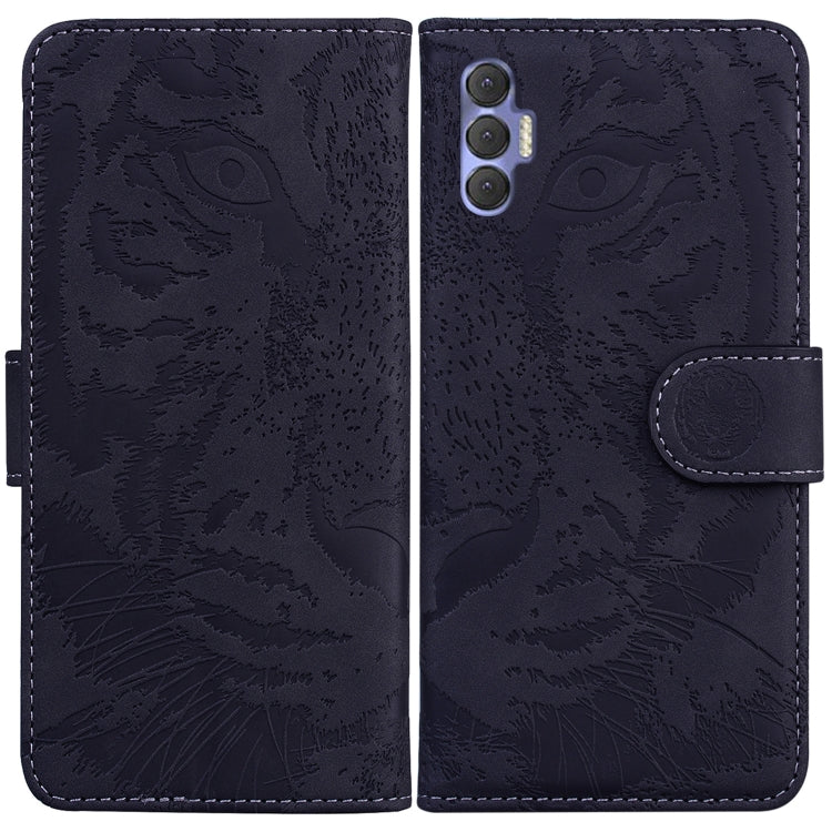 Tiger Embossing Pattern Horizontal Flip Leather Phone Case, For Tecno Pova Neo LE6, For Tecno Spark 7 Pro, For Tecno Spark 8 / 8T, For Tecno Spark 8P, For Tecno Spark Go 2022 / Spark 8C