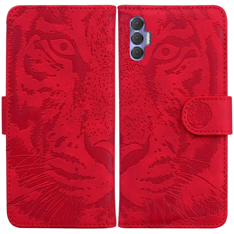 Tiger Embossing Pattern Horizontal Flip Leather Phone Case, For Tecno Pova Neo LE6, For Tecno Spark 7 Pro, For Tecno Spark 8 / 8T, For Tecno Spark 8P, For Tecno Spark Go 2022 / Spark 8C